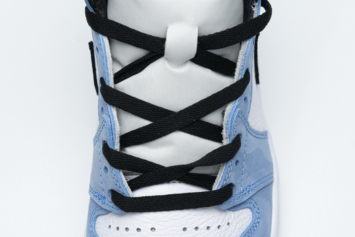 Air Jordan 1 Retro High White University Blue Black 555088-134(High quality)