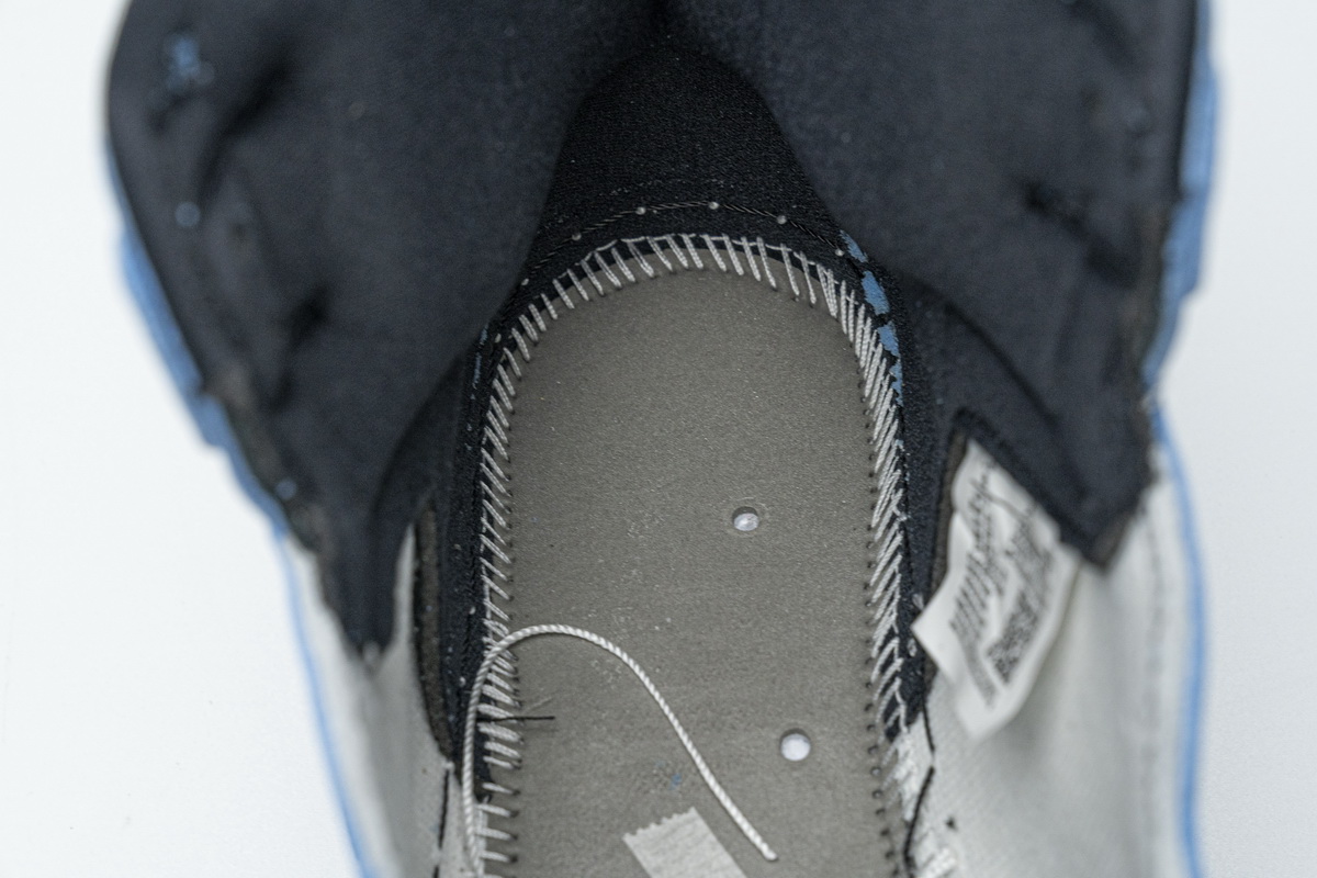 Air Jordan 1 Retro High White University Blue Black 555088-134(High quality)