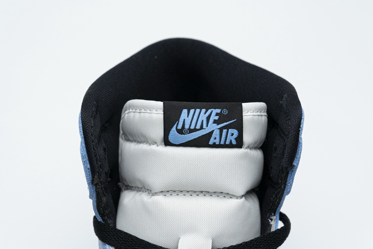 Air Jordan 1 Retro High White University Blue Black 555088-134(High quality)