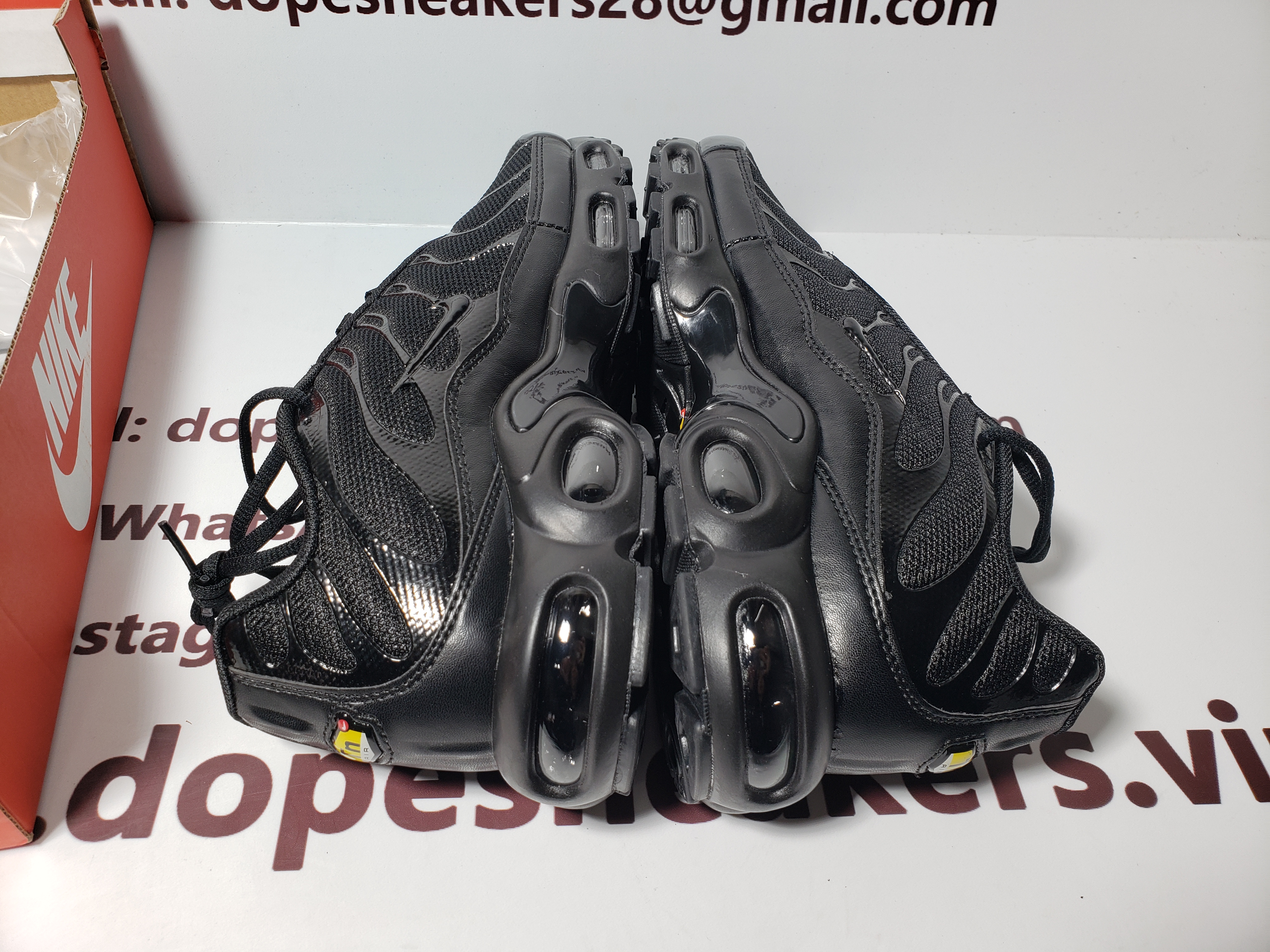Nike Fake Air Max Plus Triple Black 604133-050