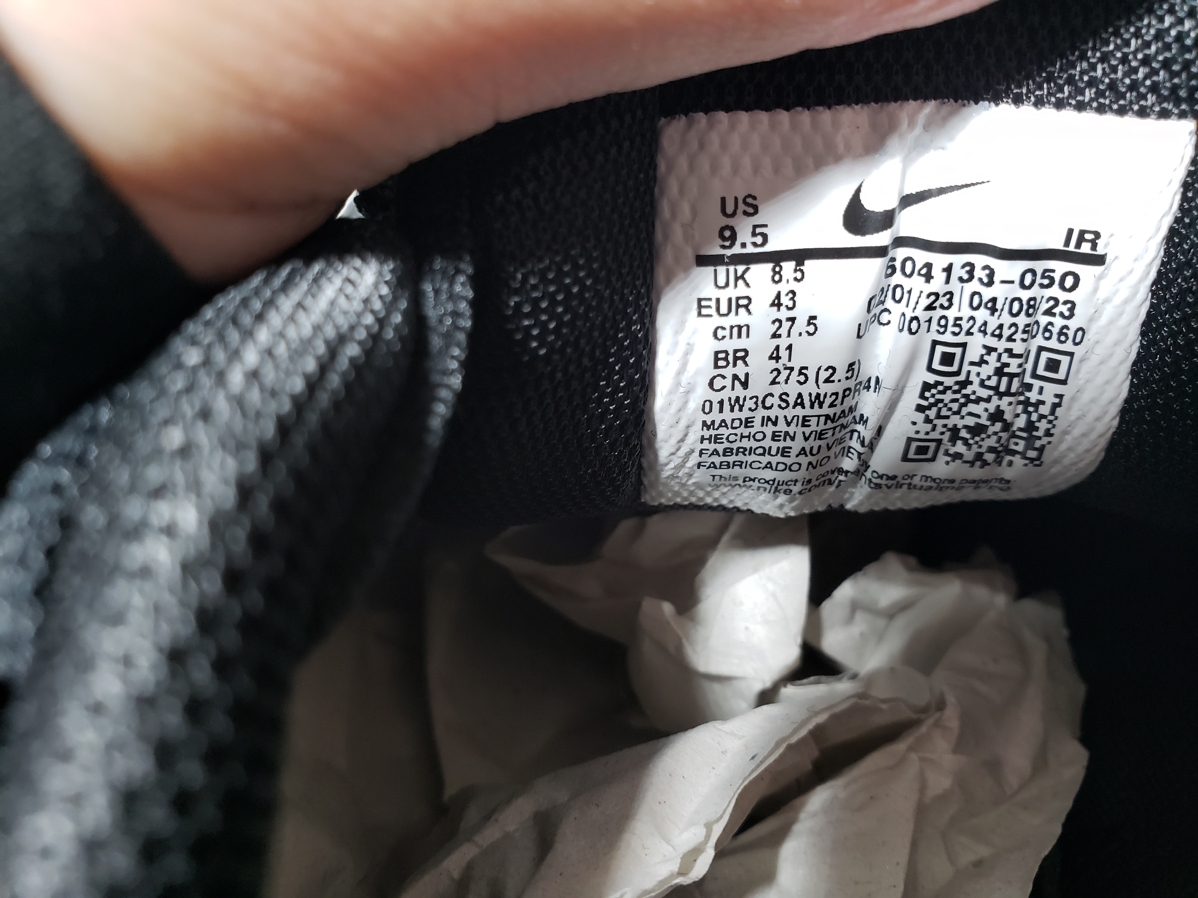 Nike Fake Air Max Plus Triple Black 604133-050