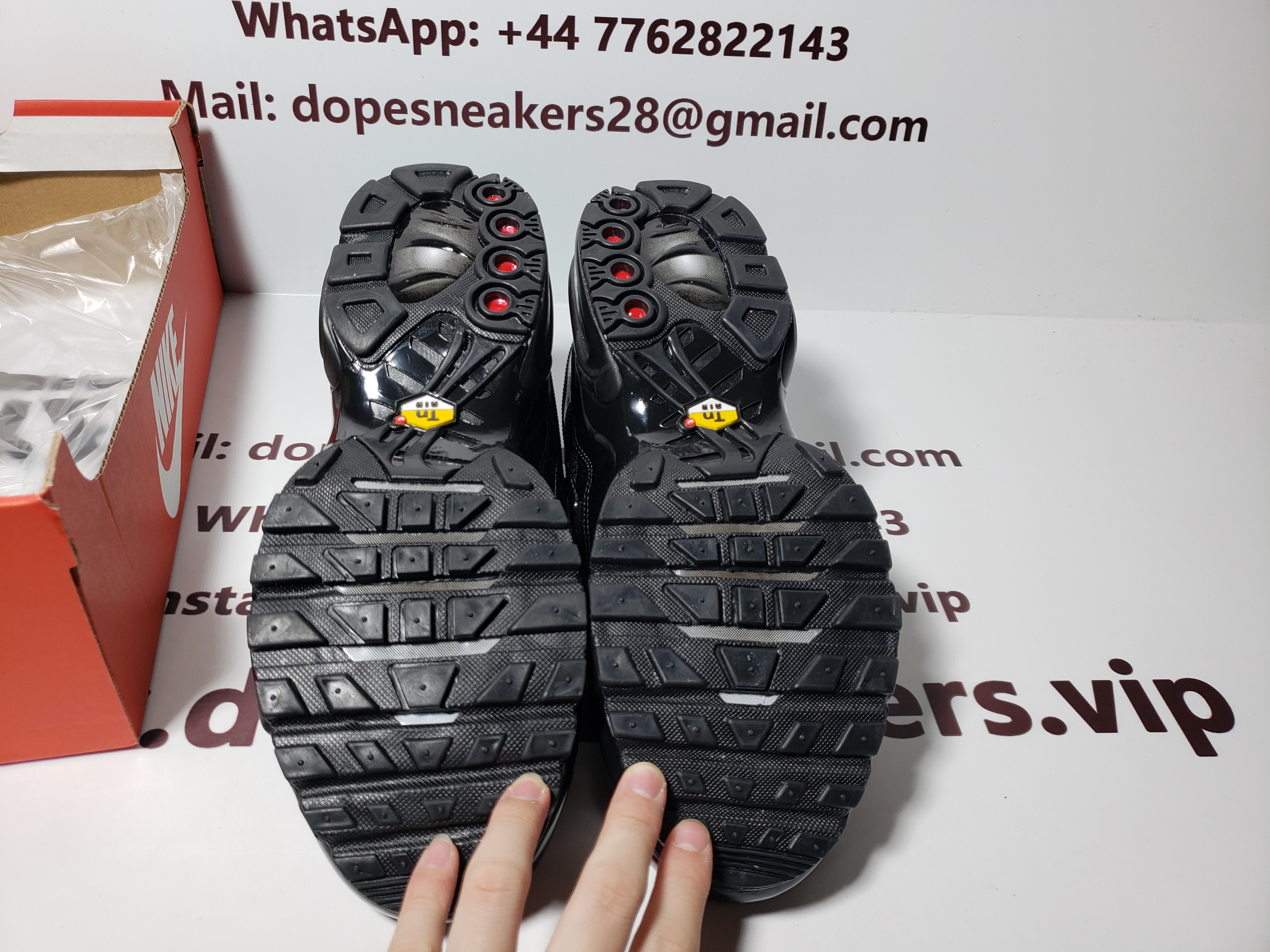 Nike Fake Air Max Plus Triple Black 604133-050