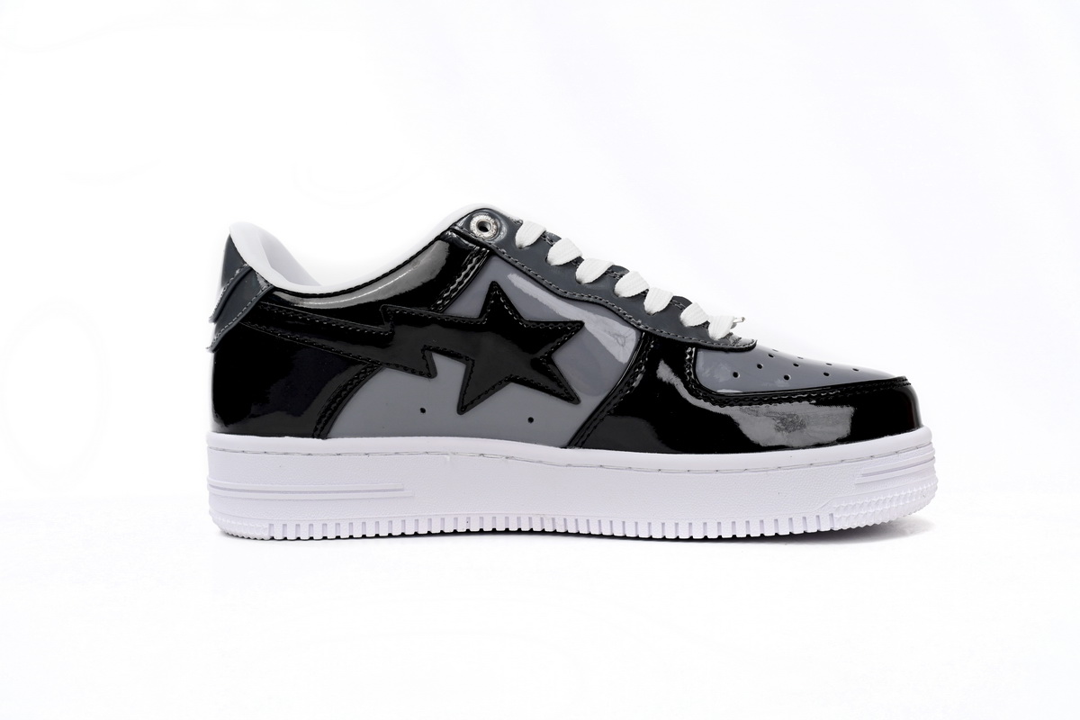 Cheap Fake BapeSta Low Black Grey Baolan 1H20 191 046