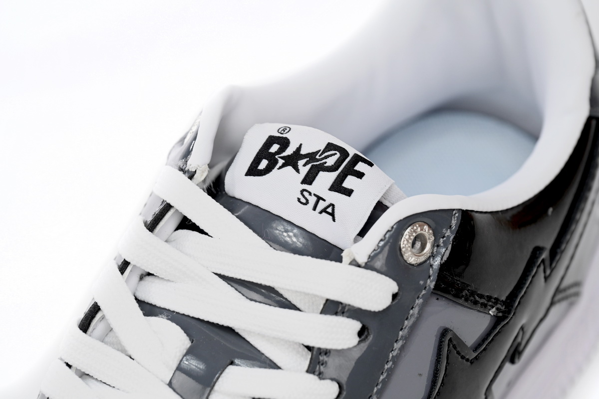 Cheap Fake BapeSta Low Black Grey Baolan 1H20 191 046