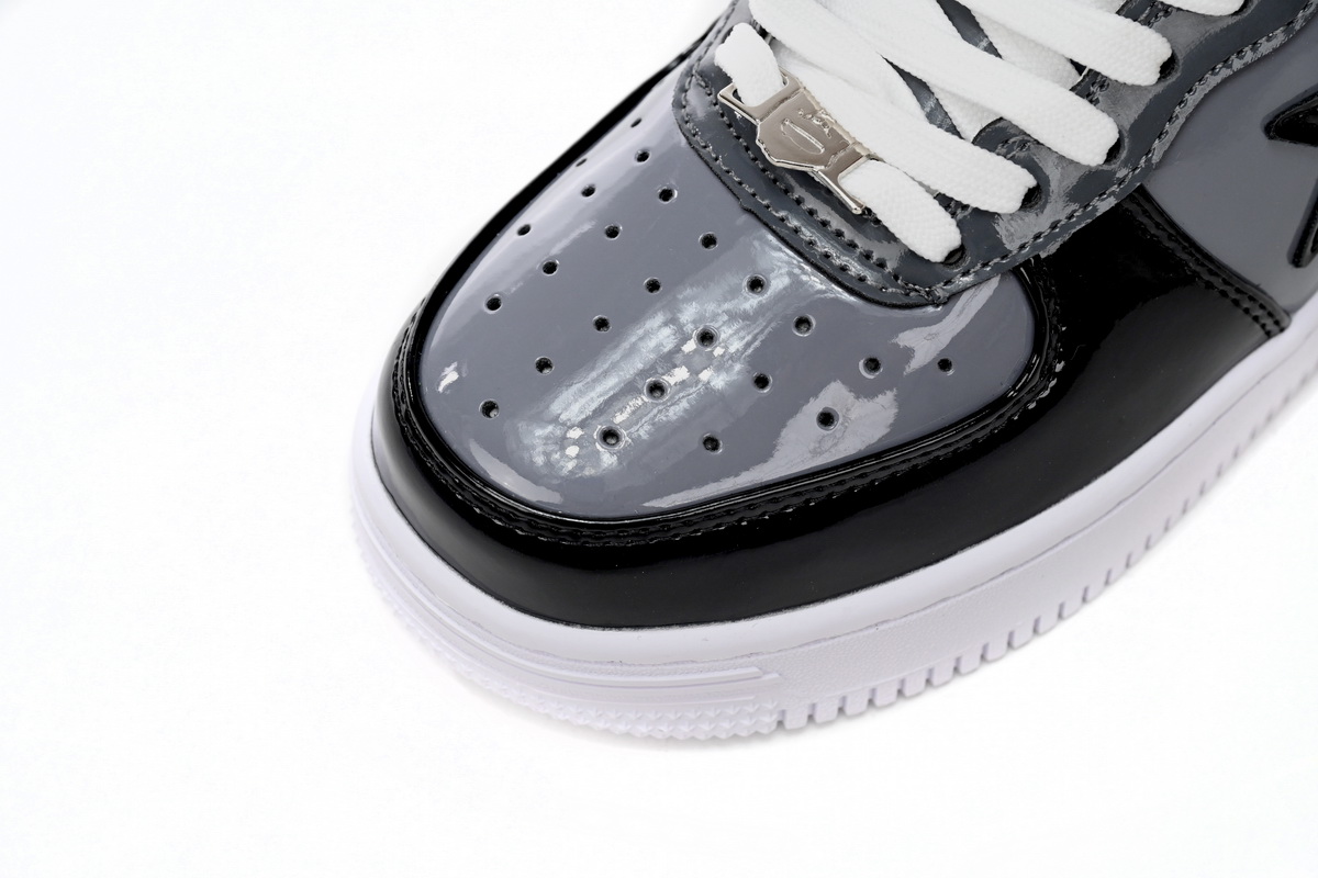 Cheap Fake BapeSta Low Black Grey Baolan 1H20 191 046