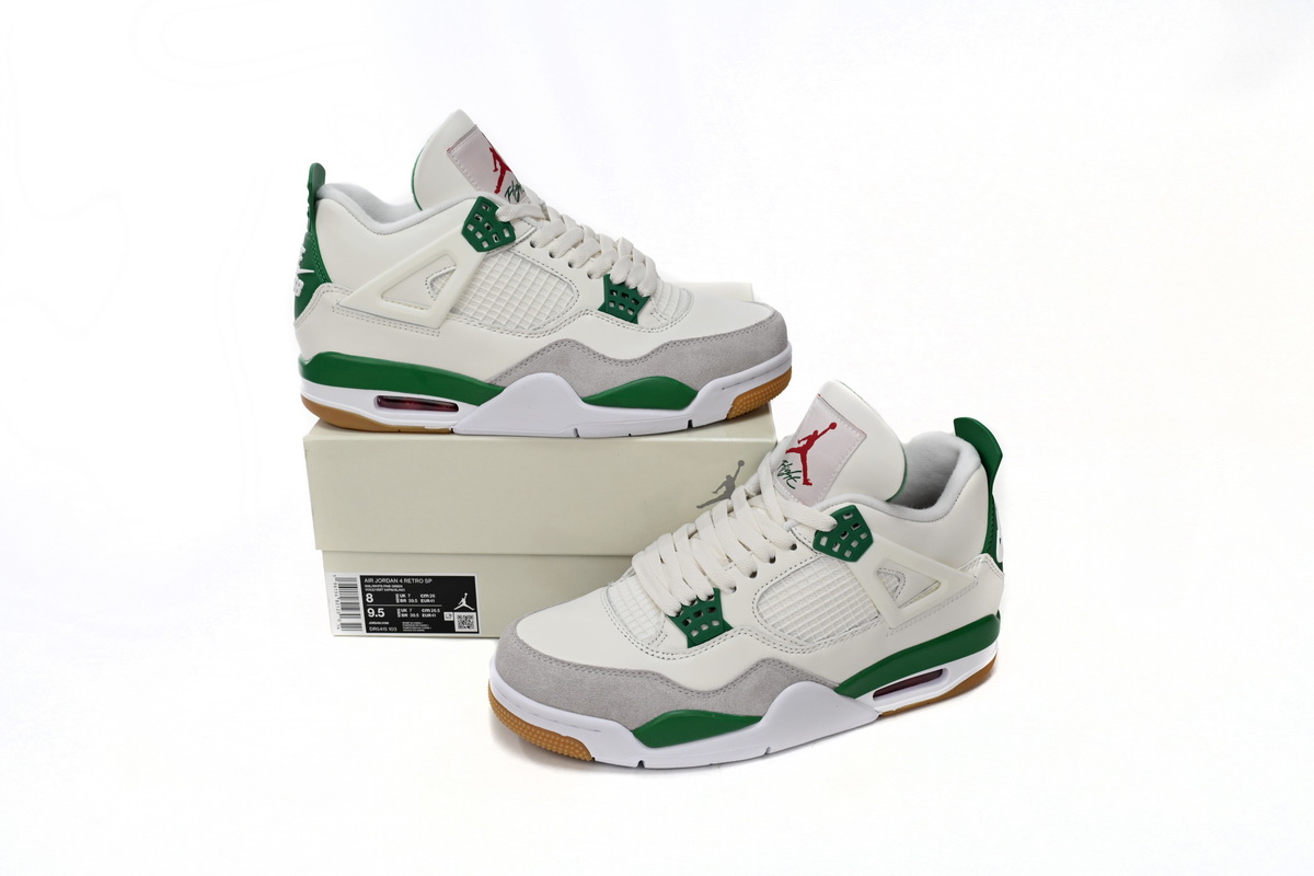 Nike SB x Air Jordan 4 "Pine Green" DR5415-103