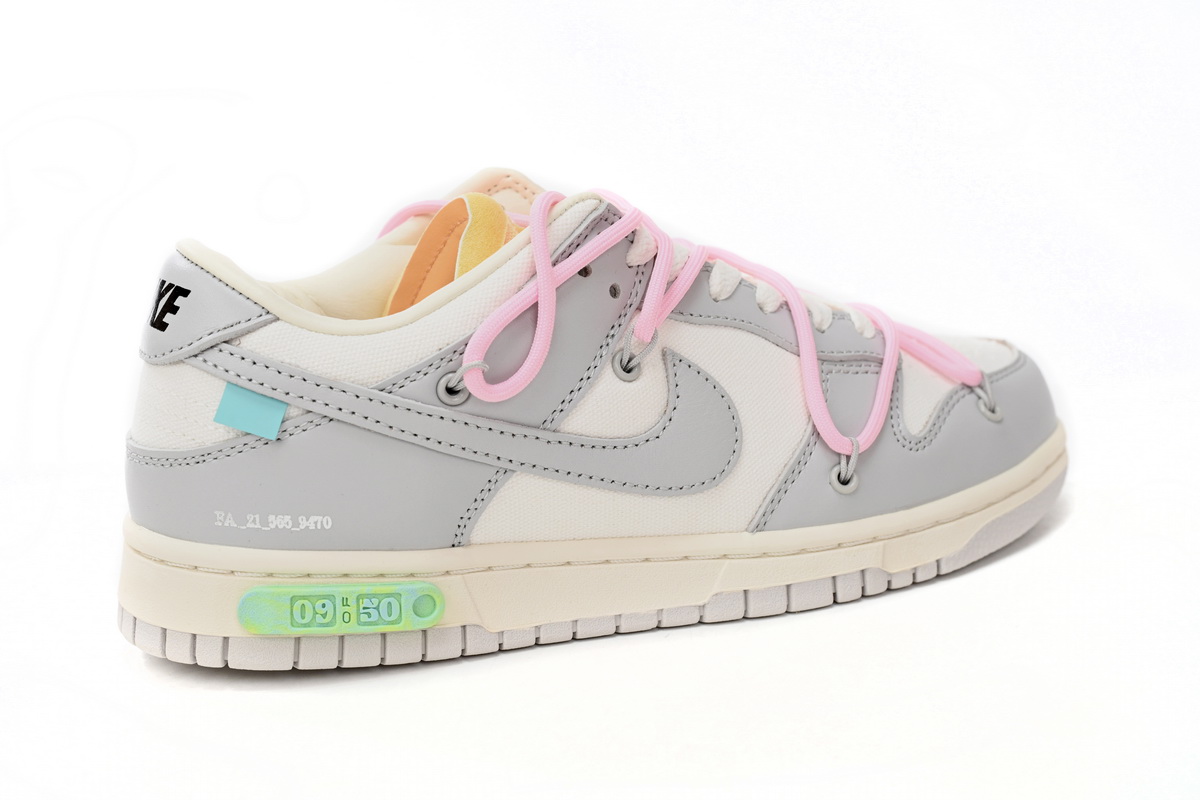 OFF WHITE x Nike Dunk SB Low The 50 NO.09 DM1602-109
