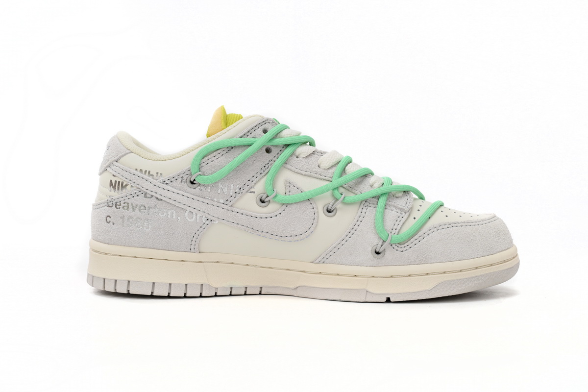 OFF WHITE x Nike Dunk SB Low The 50 NO.14 DJ0950-106