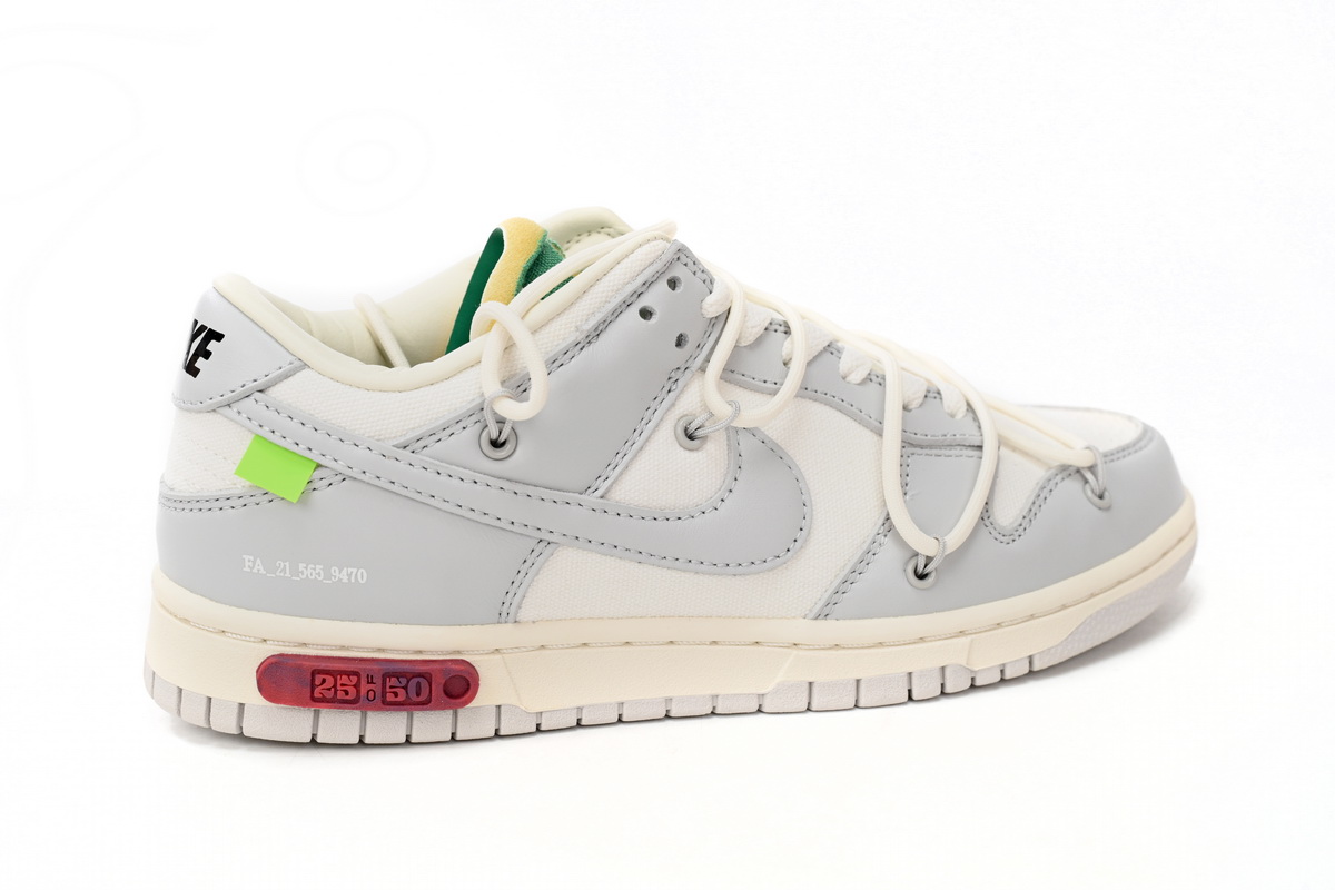 OFF WHITE x Nike Dunk SB Low The 50 NO.25 DM1602-121