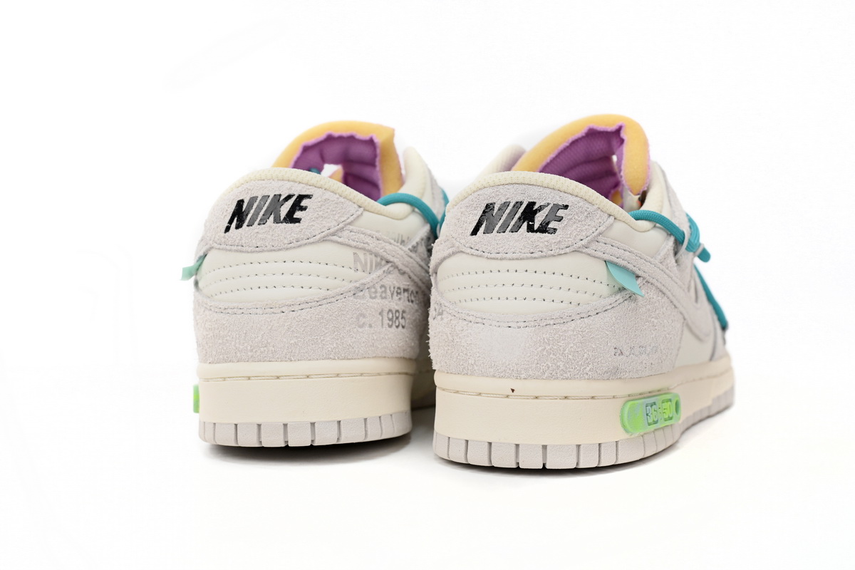 OFF WHITE x Nike Dunk SB Low The 50 NO.36 DJ0950-107