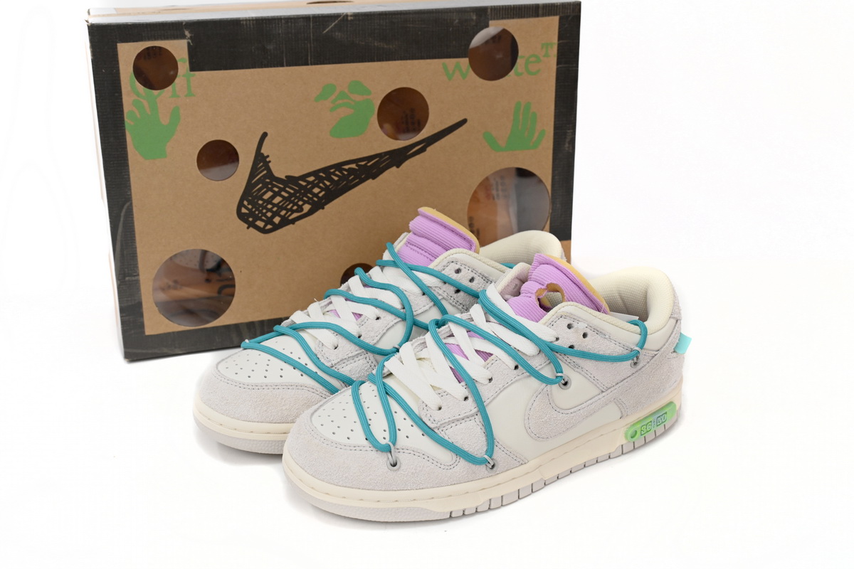 OFF WHITE x Nike Dunk SB Low The 50 NO.36 DJ0950-107