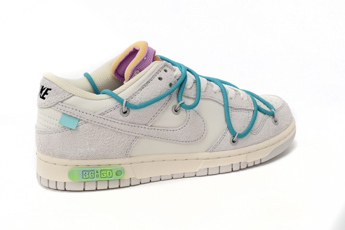 OFF WHITE x Nike Dunk SB Low The 50 NO.36 DJ0950-107