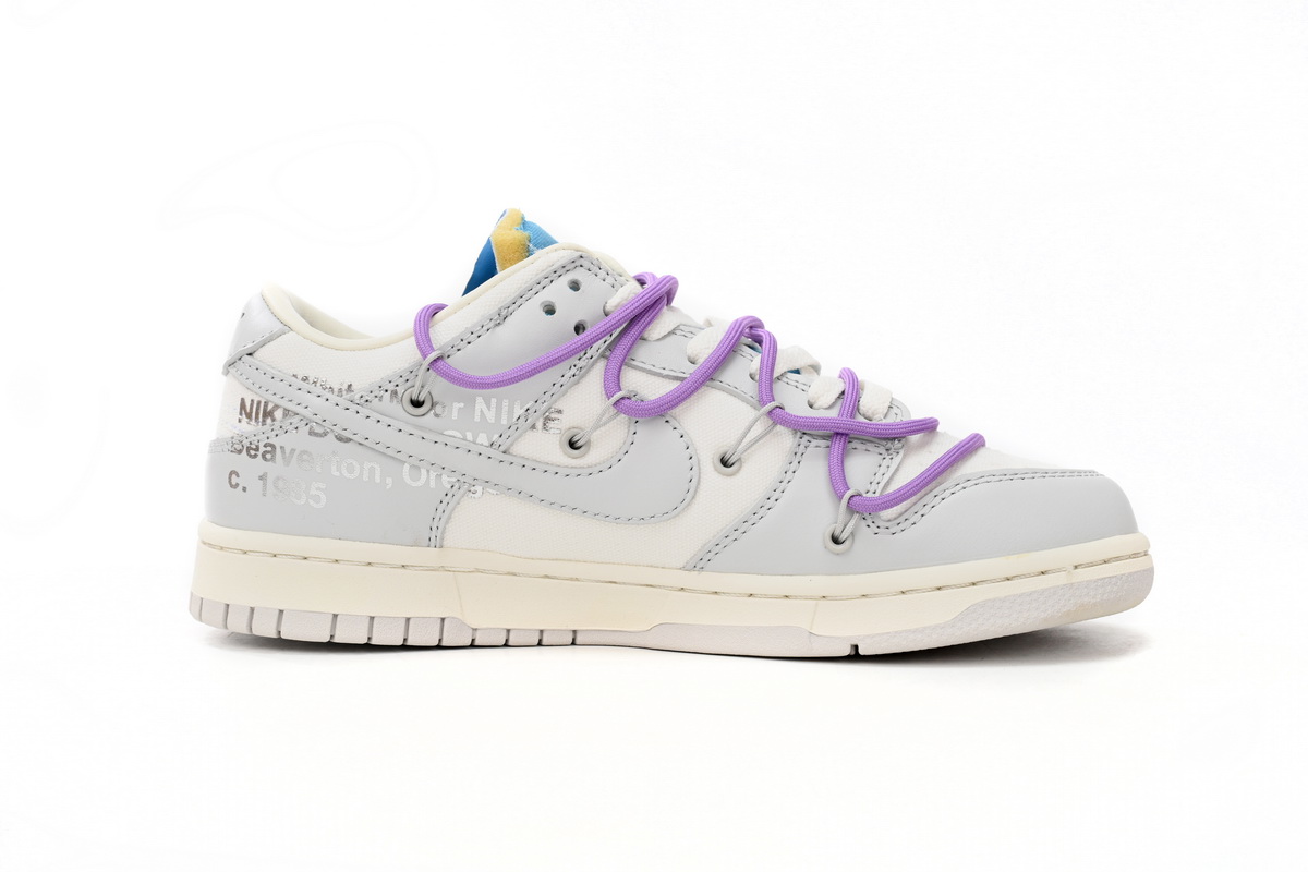 OFF WHITE x Nike Dunk SB Low The 50 NO.47 DM1602-125
