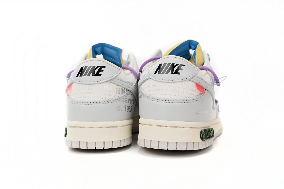 OFF WHITE x Nike Dunk SB Low The 50 NO.47 DM1602-125