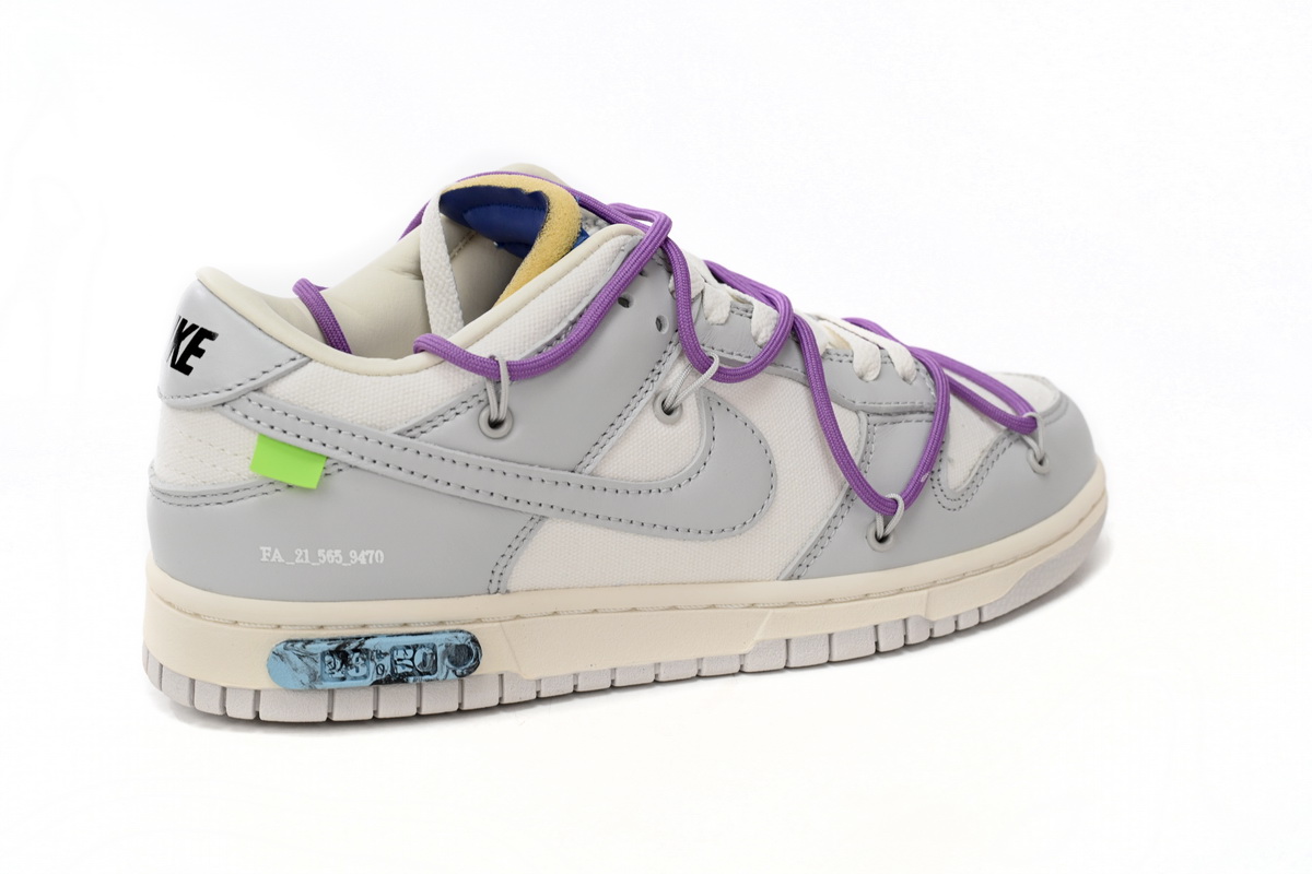 OFF WHITE x Nike Dunk SB Low The 50 NO.48 DM1602-107
