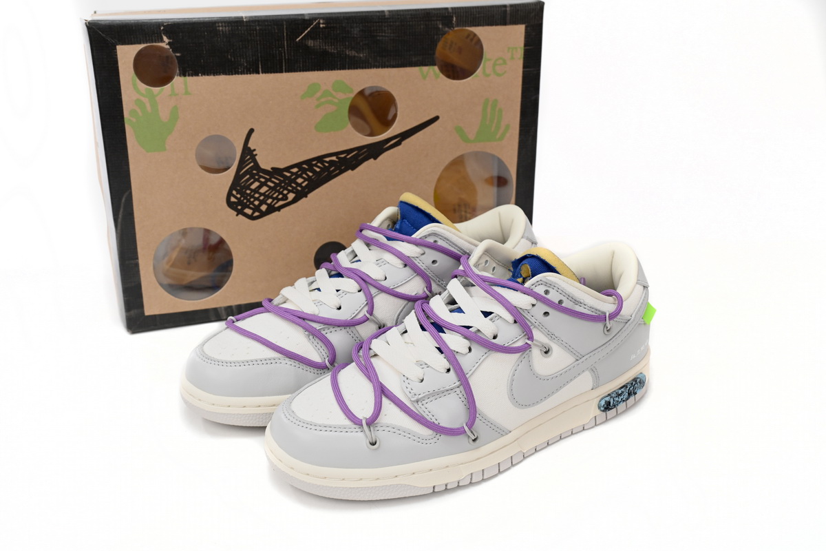 OFF WHITE x Nike Dunk SB Low The 50 NO.48 DM1602-107
