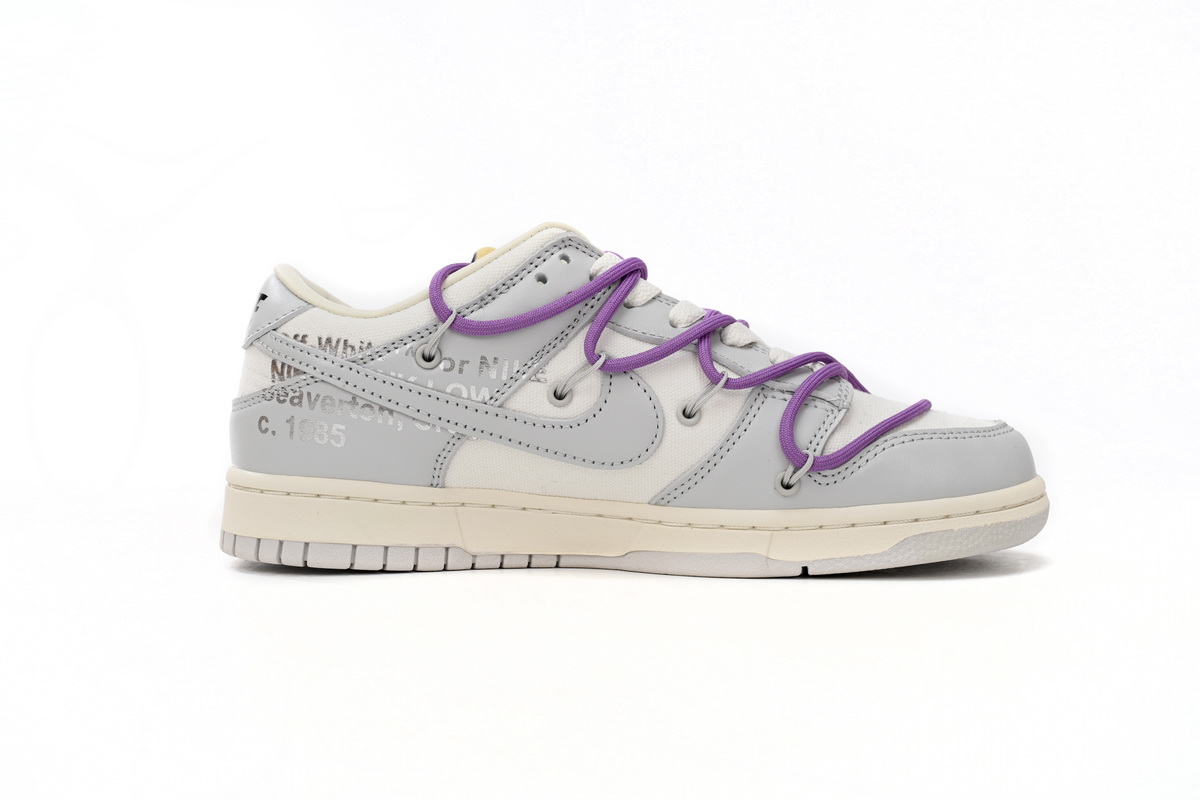OFF WHITE x Nike Dunk SB Low The 50 NO.48 DM1602-107