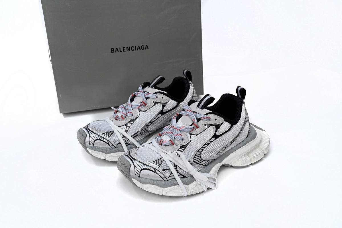 Balenciaga 3XL White Grey 542229 W1RB5 2801