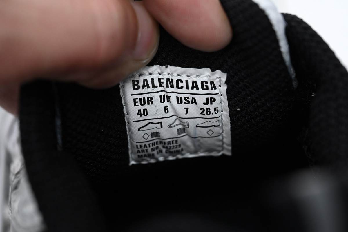 Balenciaga 3XL White Grey 542229 W1RB5 2801