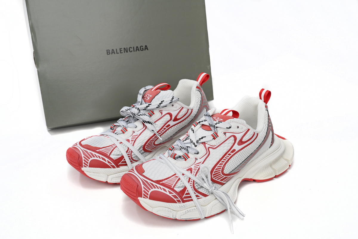 Balenciaga 3XL White Red 734734W3XL29060