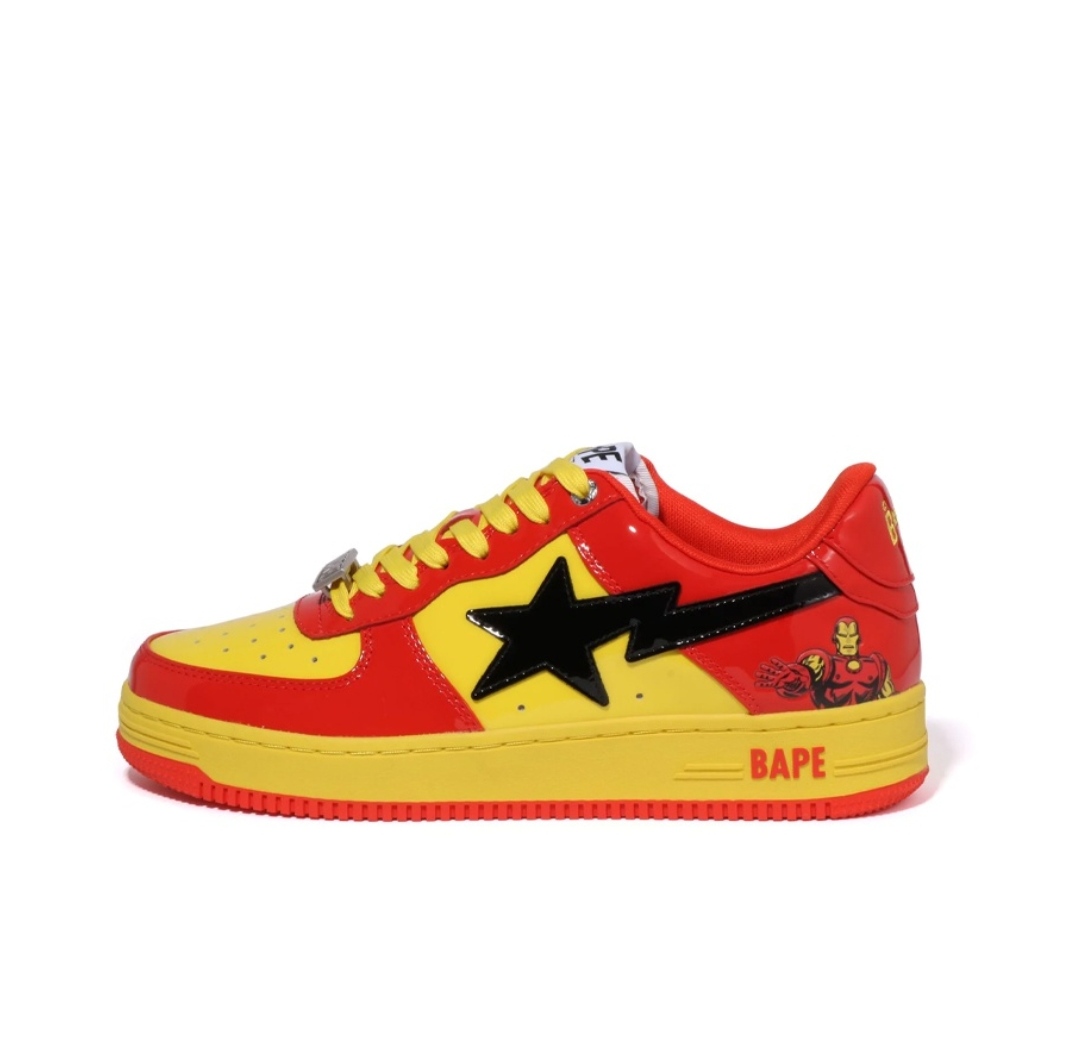 BAPE Marvel x Bapesta 'Iron Man'  (2022)(BapeSta)