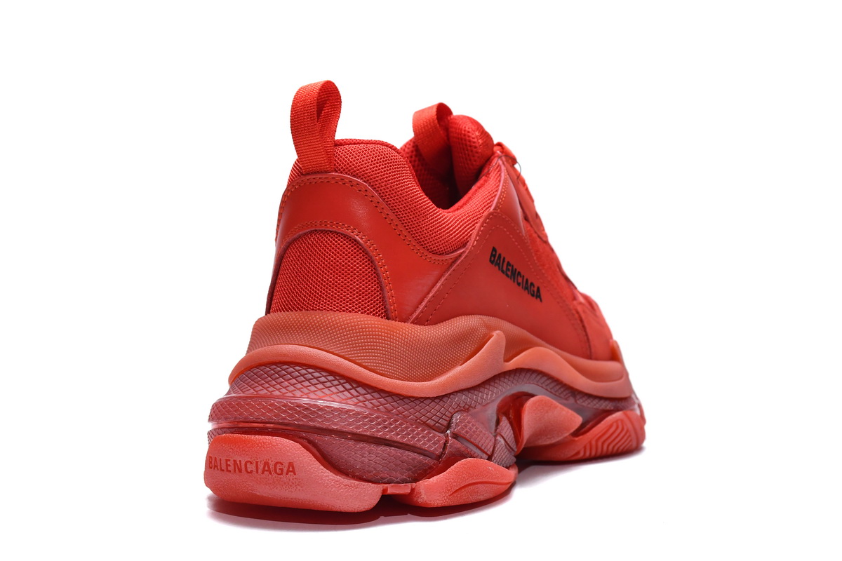 Balenciaga Triple S Red Clear Sole 541624W09O16500
