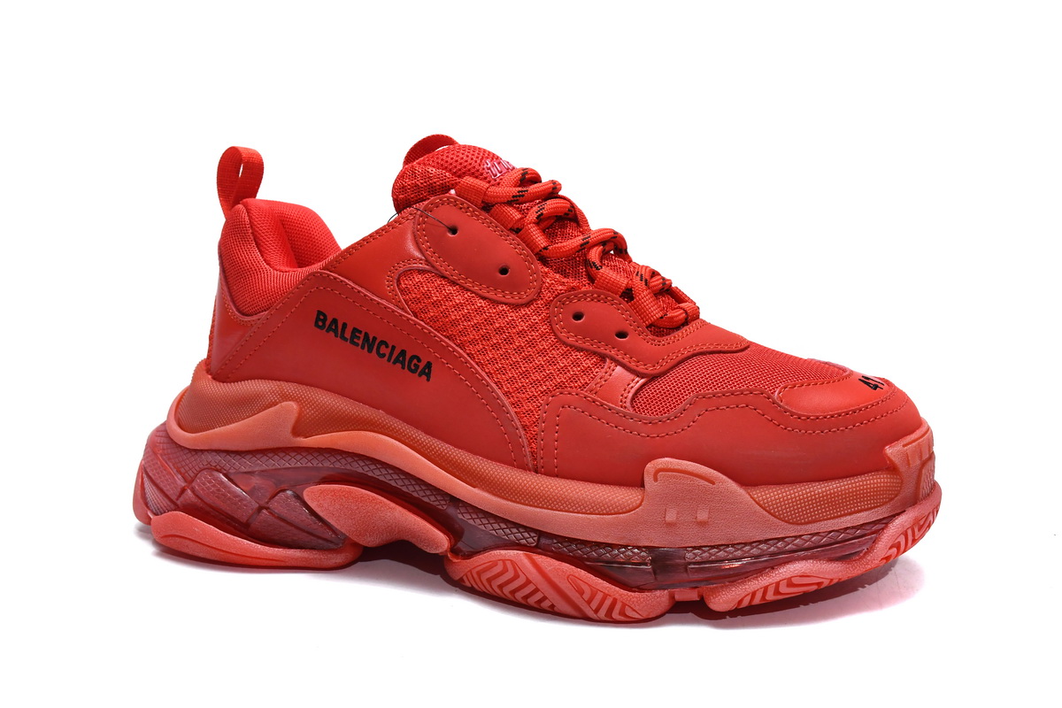 Balenciaga Triple S Red Clear Sole 541624W09O16500