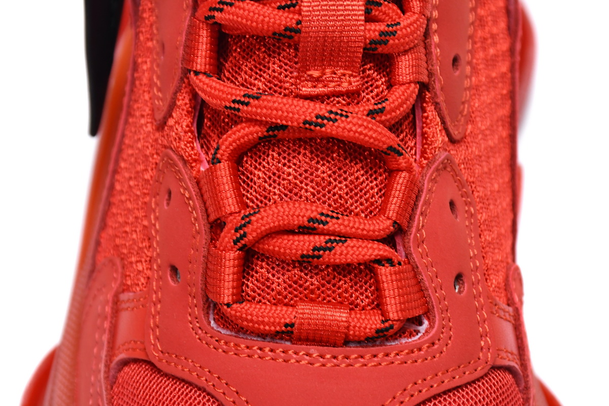 Balenciaga Triple S Red Clear Sole 541624W09O16500