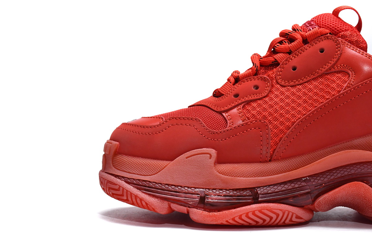 Balenciaga Triple S Red Clear Sole 541624W09O16500