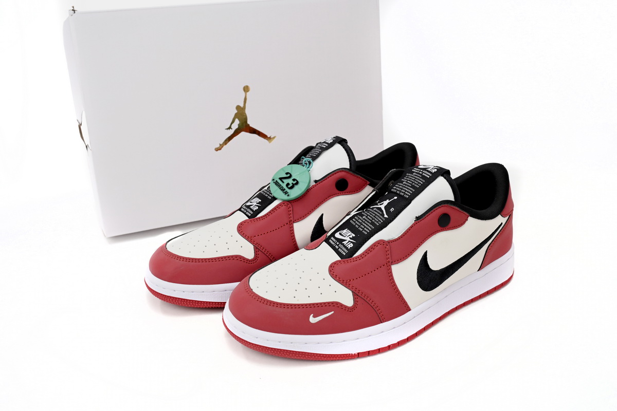 Air Jordan 1 Low Slip WMNS NRG White Red BQ8462-601