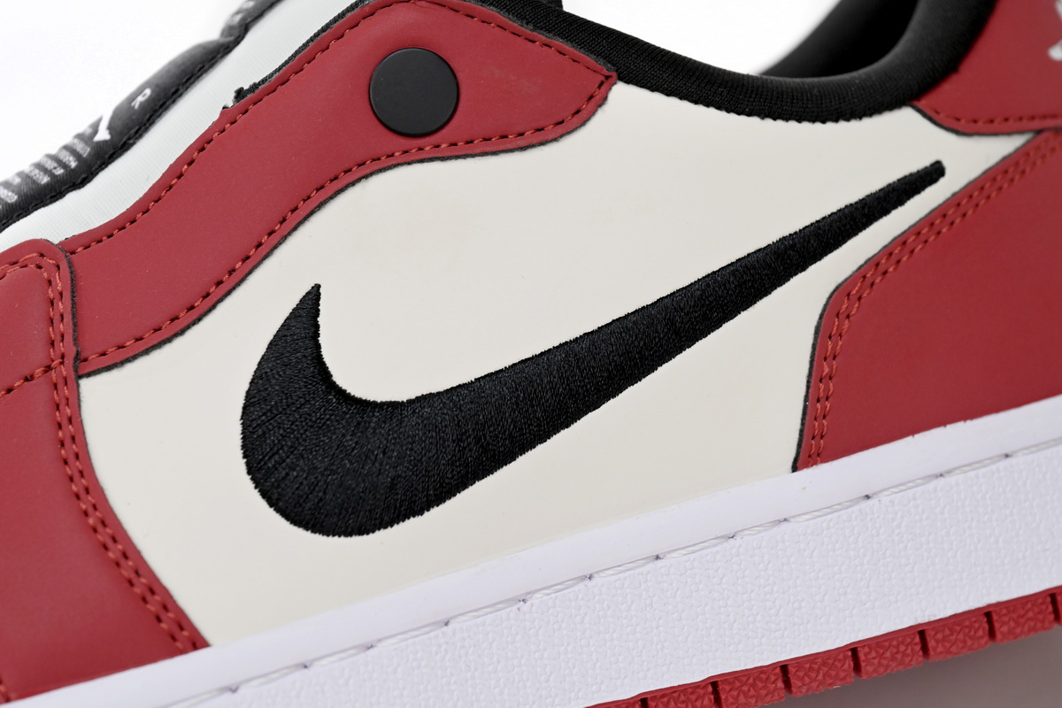 Air Jordan 1 Low Slip WMNS NRG White Red BQ8462-601