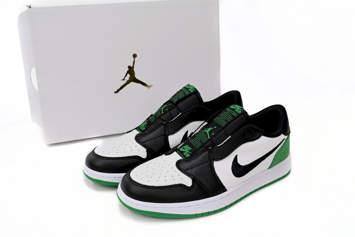Air Jordan 1 Low Black Green AV3918-228