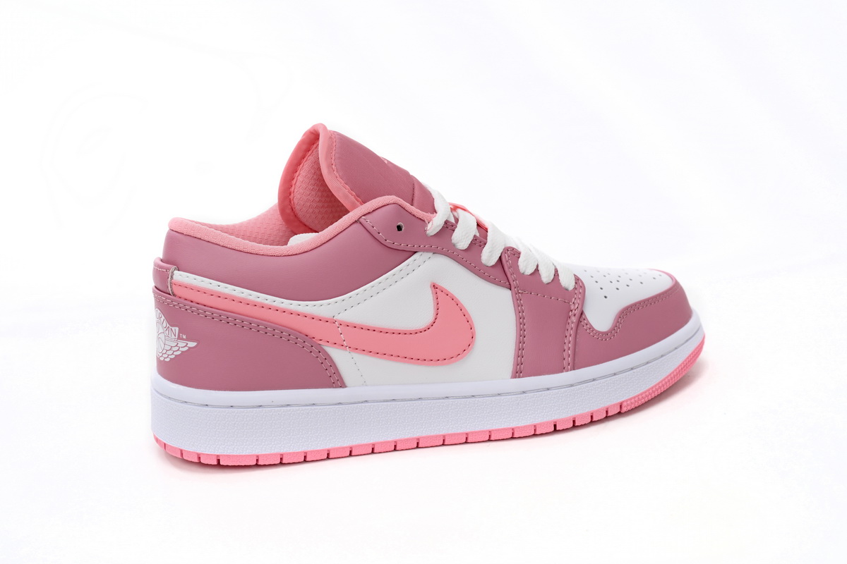 Air Jordan 1 Low Pink White 553560-616
