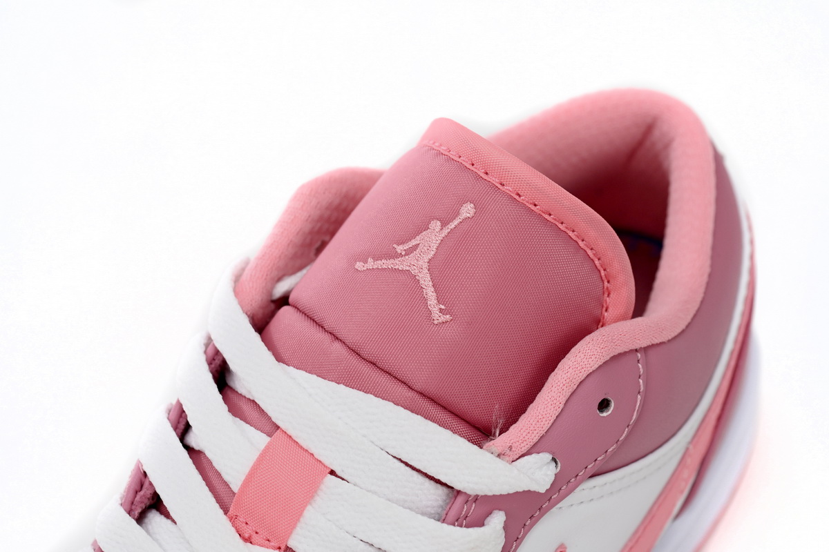 Air Jordan 1 Low Pink White 553560-616