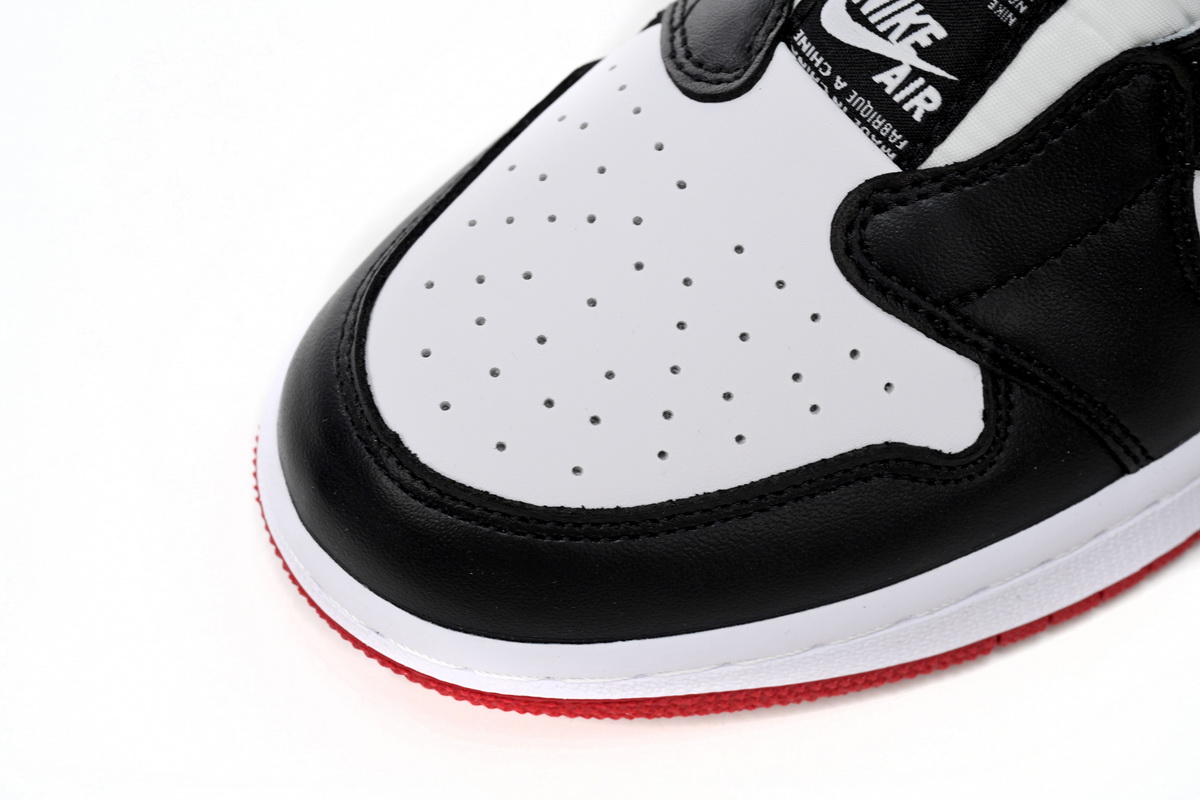 Air Jordan 1 Low Slip WMNS Black White Red AV3918-102