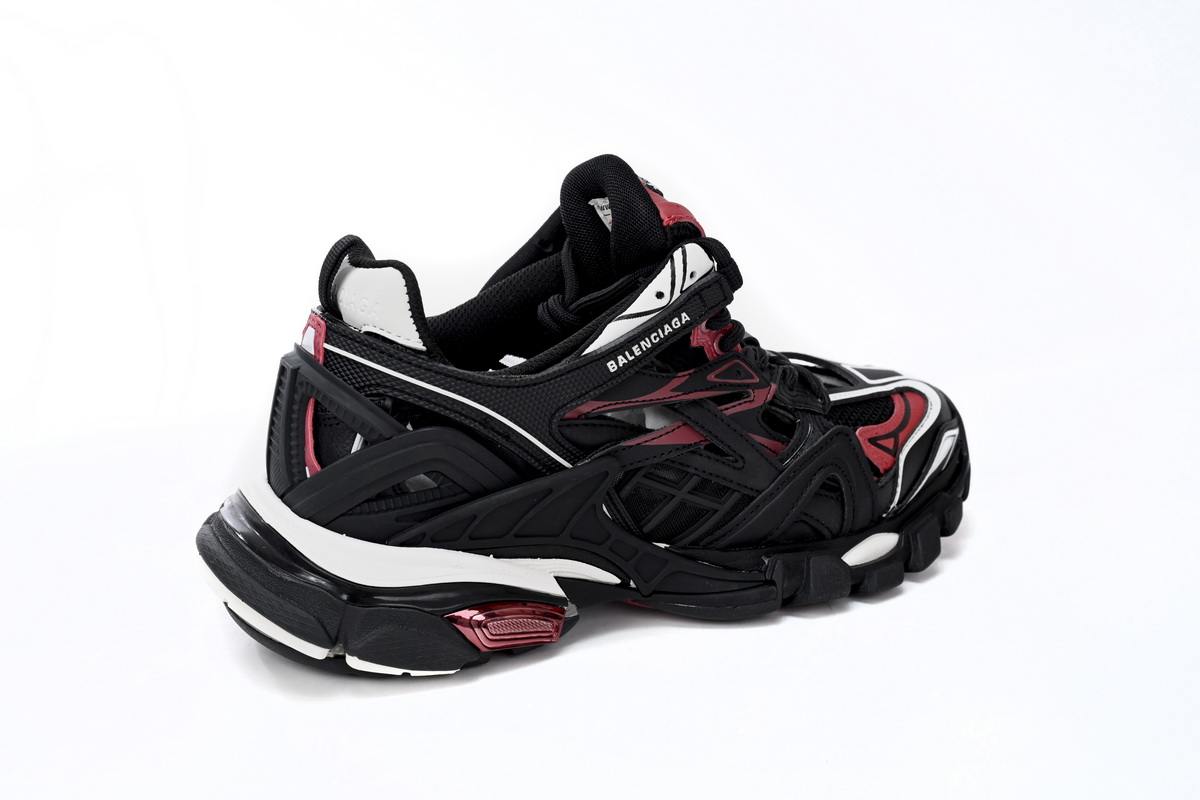 Balenciaga Track 2 Sneaker Military Black White Red 568614 W2GN3 6000