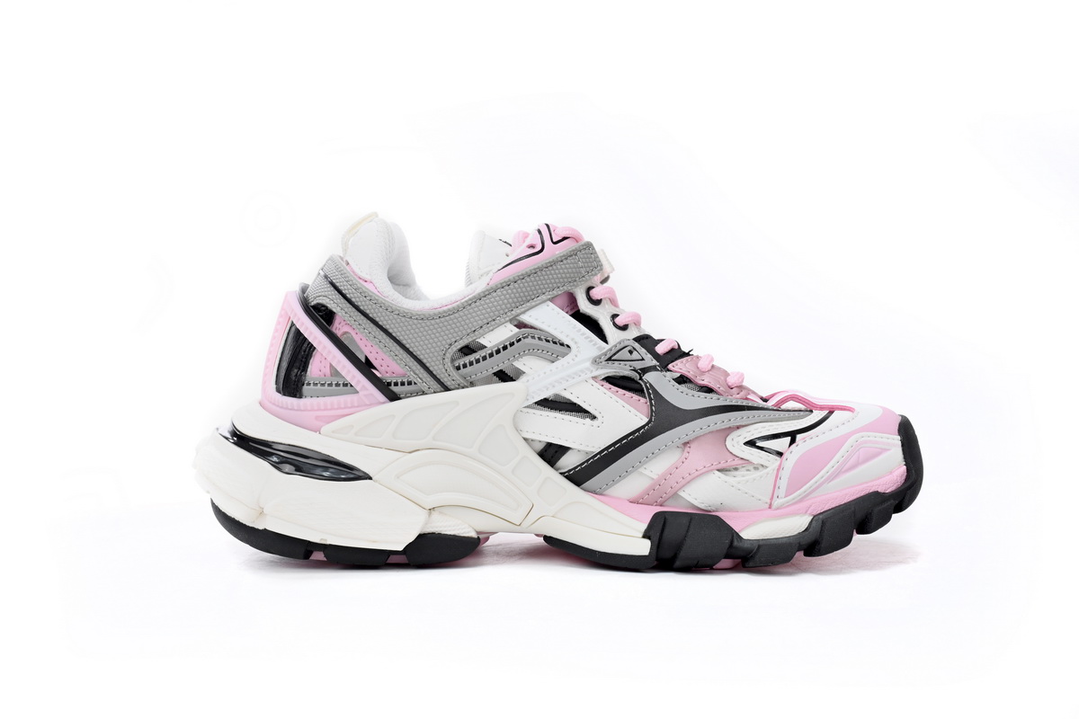 Balenciaga Track 2 Sneaker Pink White15 568615 W3AE2 5291