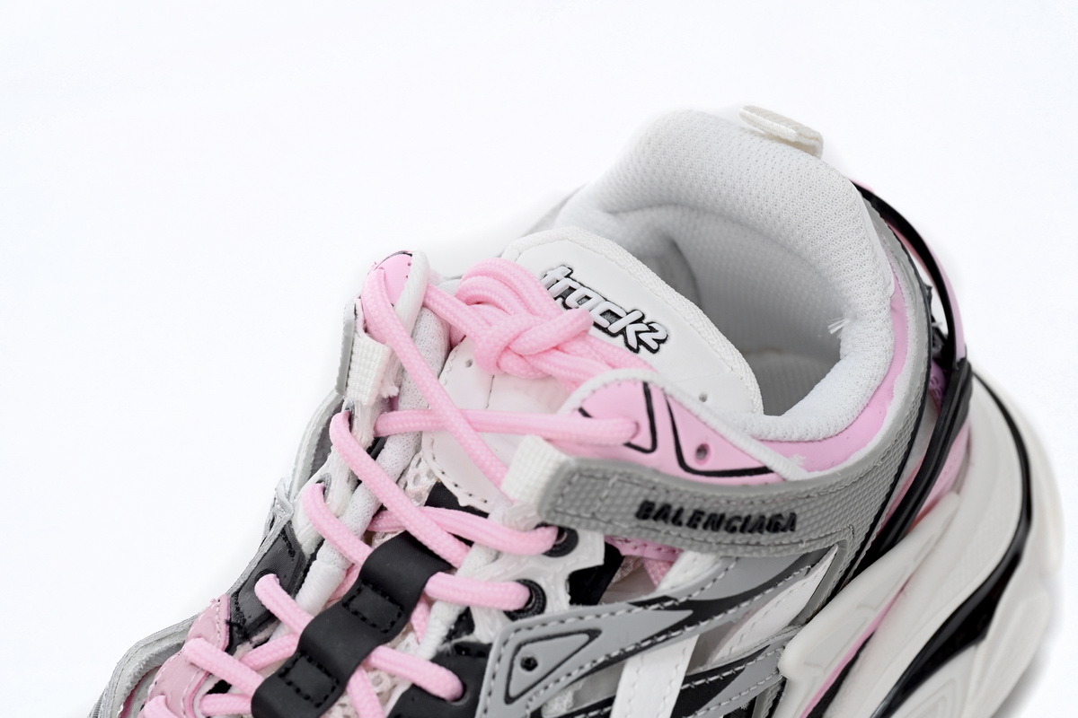Balenciaga Track 2 Sneaker Pink White15 568615 W3AE2 5291