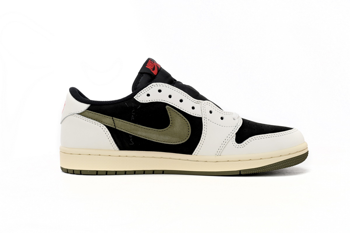 Travis Scott x Air Jordan 1 Low OG Olive DZ4137-106