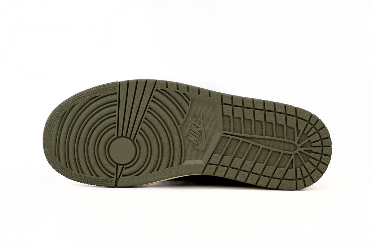 Travis Scott x Air Jordan 1 Low OG Olive DZ4137-106