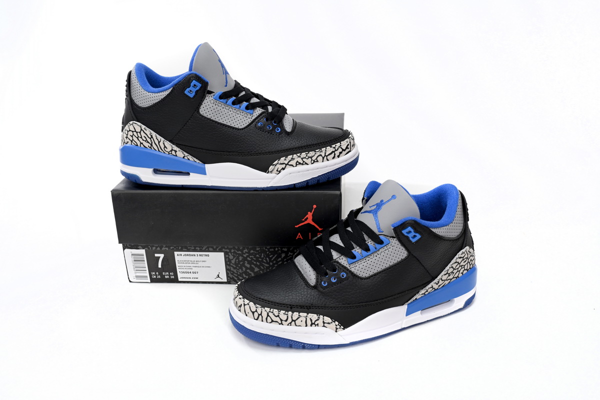 Air Jordan 3 Sport Blue 136064-007