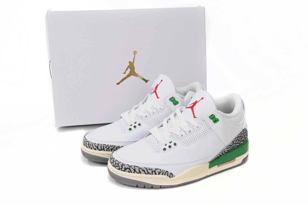 Air Jordan 3 Lucky Green CK9646-136