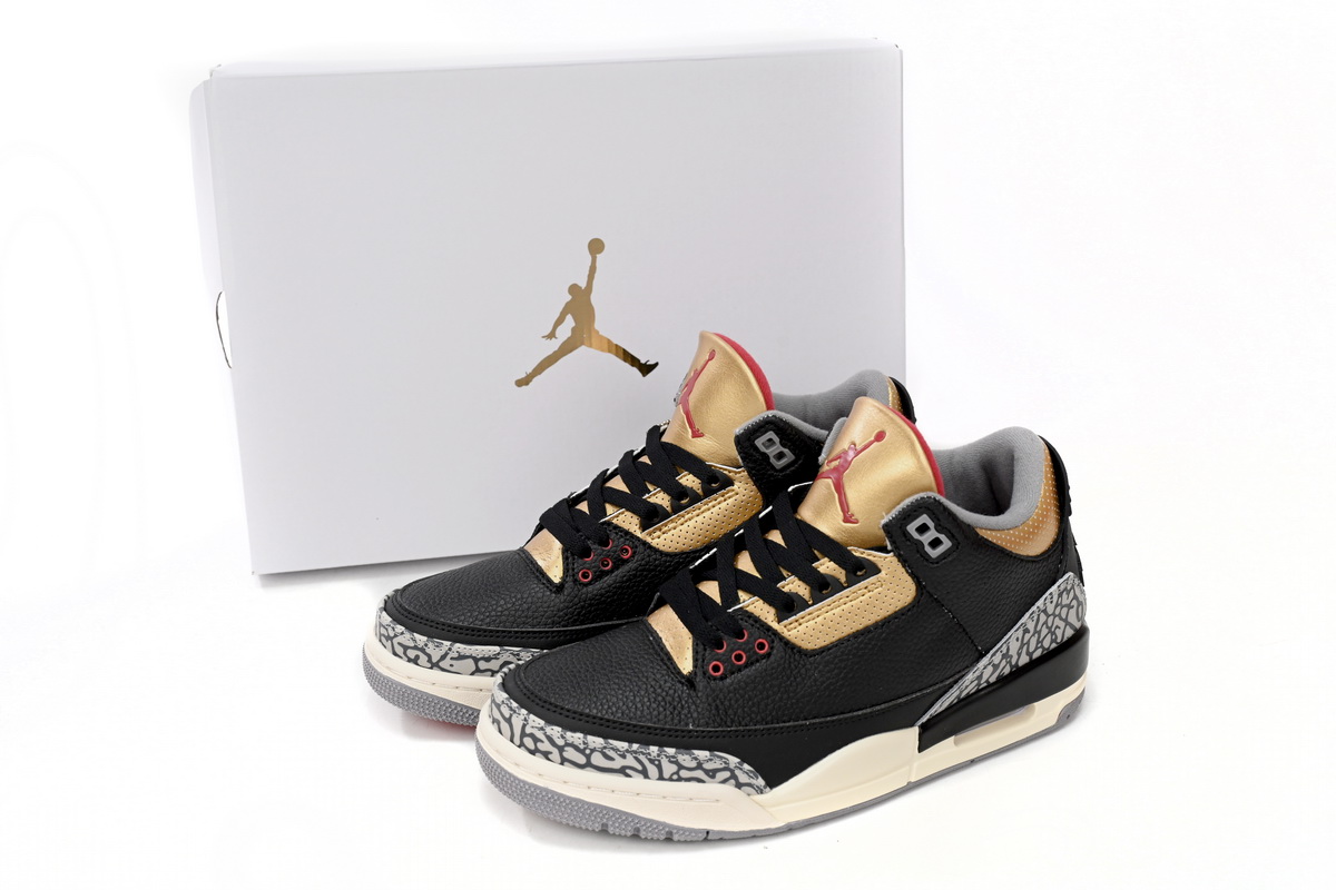 Air Jordan 3 WMNS “Black Gold” CK9246-067
