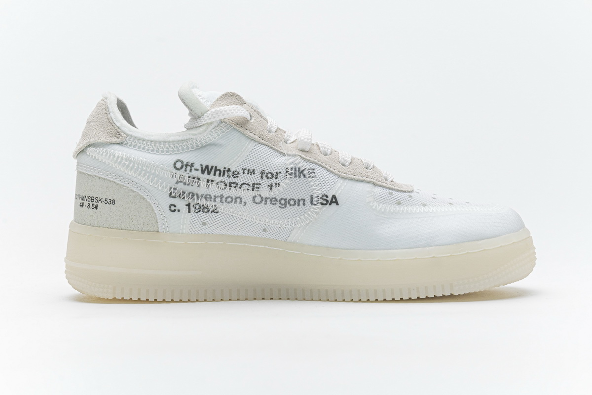 OFF White X Air Force 1 Low White AO4606-100