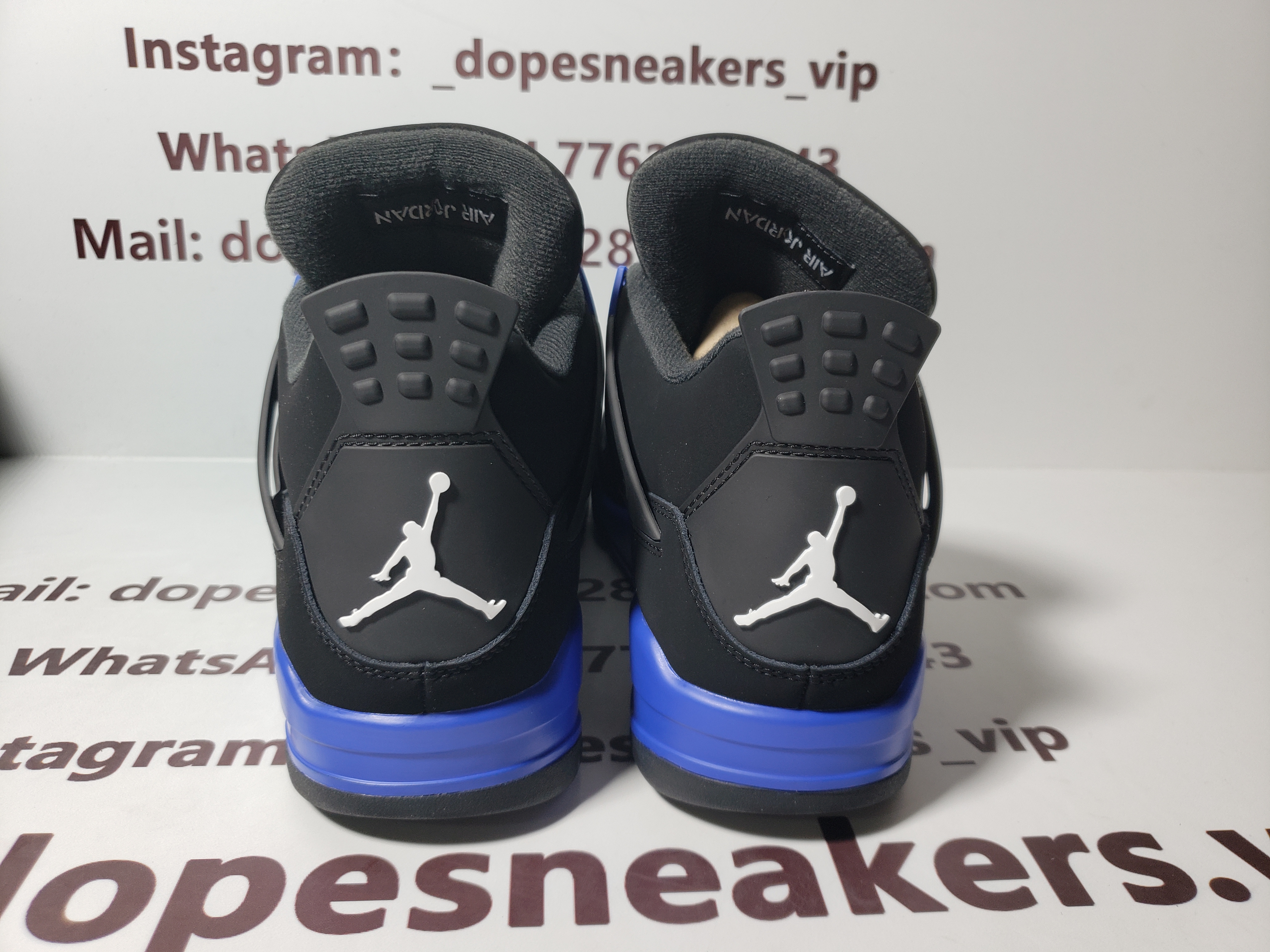 Air Jordan 4 Retro Black Game Royal CT8527-018
