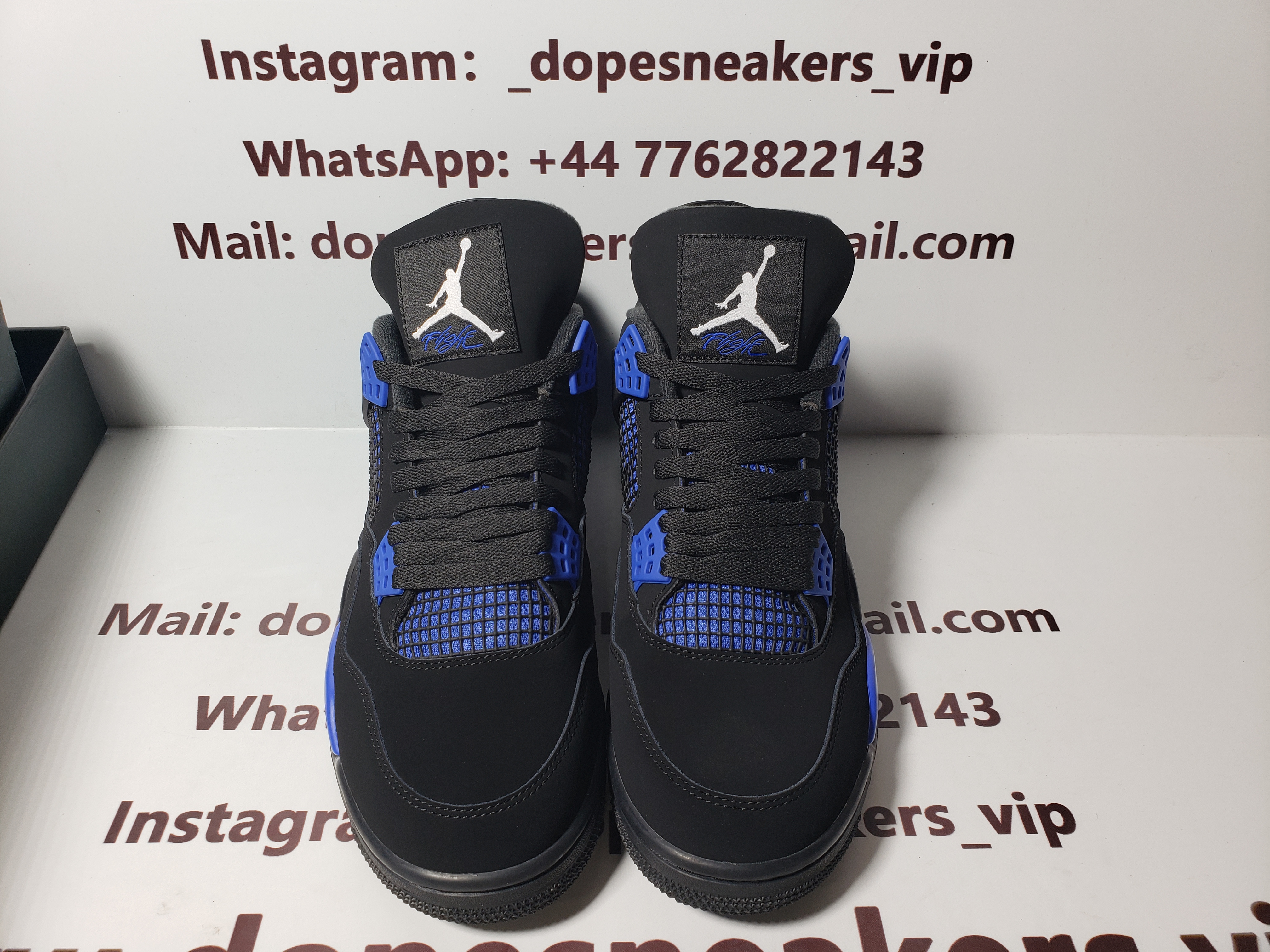Air Jordan 4 Retro Black Game Royal CT8527-018
