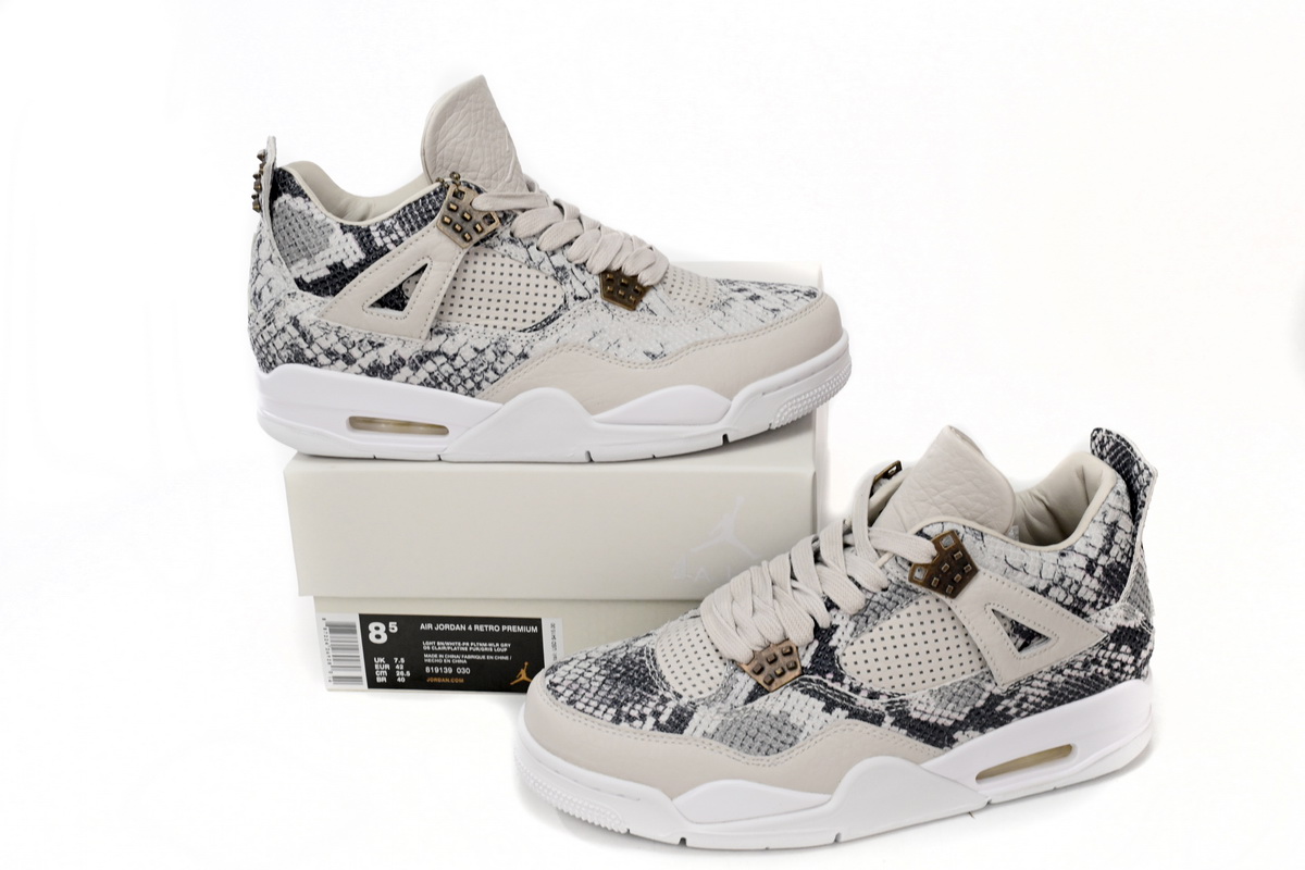 Air Jordan 4 Premium “Snakeskin” 819139-030