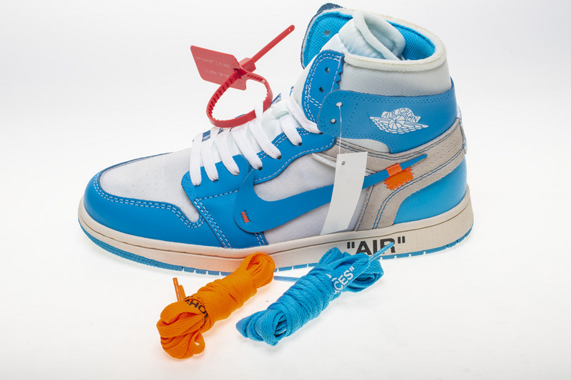 Off White x Air Jordan 1 High “UNC” AQ0818-148 (TOP quality)