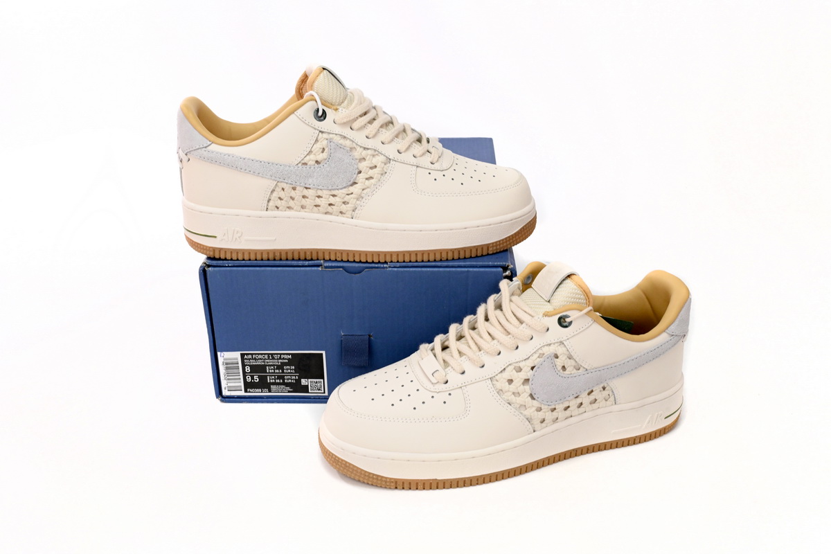 Nike Air Force 1 Low '07 Premium NAI-KE Bamboo Weave FN0369-101
