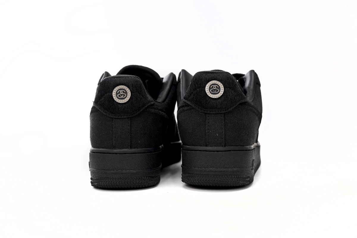 Stussy x Nike Air Force 1 Low “Black” CZ9084-001